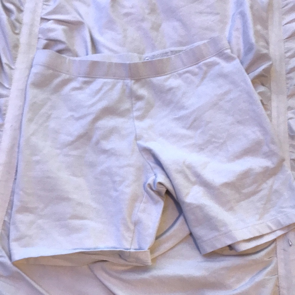 white cute shorts super comfortable